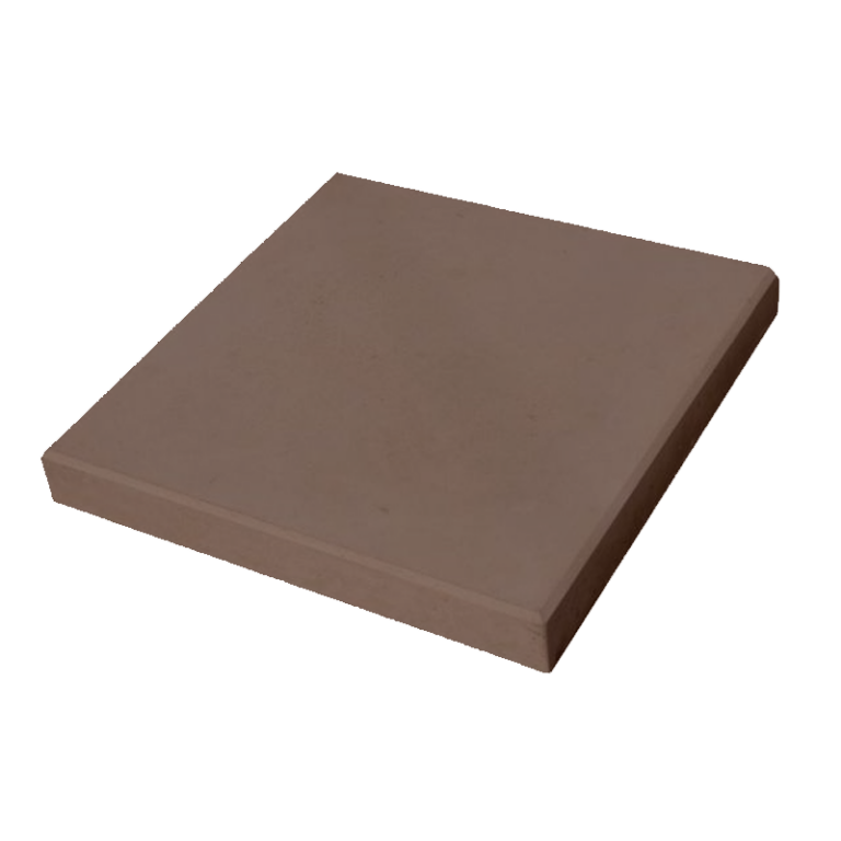 Тротуарная плитка 400Х400Х50 Гладкий Коричневый