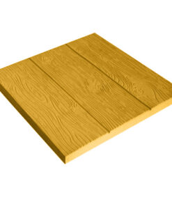 Тротуарная плитка 400Х400Х50 3 Доски Желтый