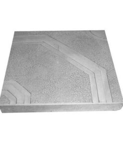 Тротуарная Плитка 400х400х50 Фреска Серый