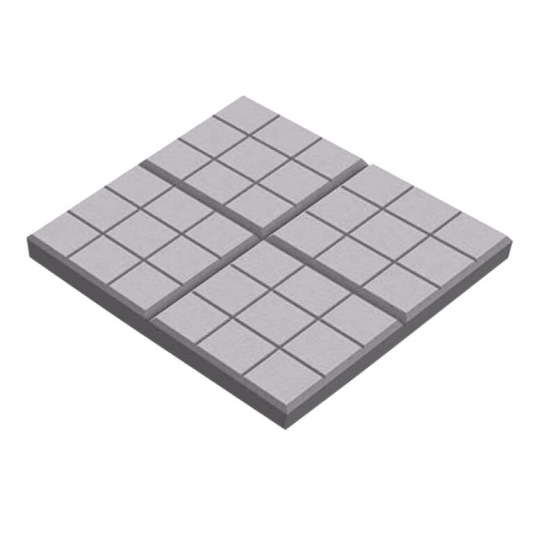 Тротуарная плитка 350х350х50мм Сетка Серый