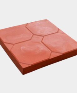 Тротуарная плитка 350х350х50мм Окно Красный