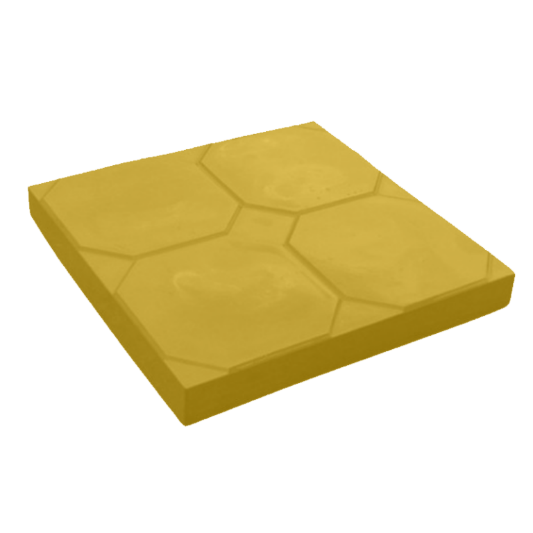 Тротуарная плитка 350х350х50мм Окно Желтый