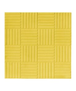Тротуарная плитка 300х300х30мм Паркет Желтый