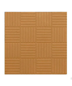 Тротуарная плитка 300х300х30мм Паркет Персиковый