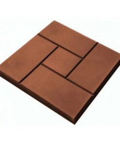 Тротуарная плитка 300Х300Х30 Калифорния Коричневый