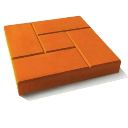 Тротуарная плитка 300Х300Х30 Калифорния Персиковый