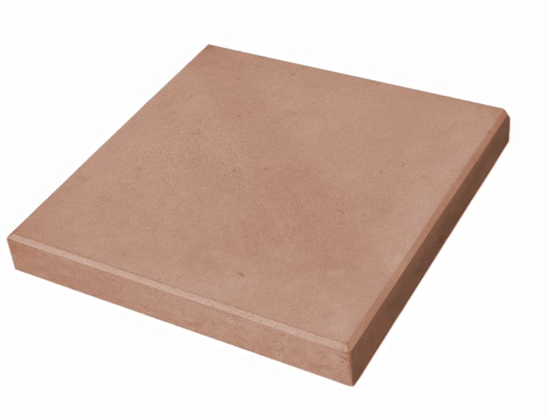 Тротуарная плитка 500Х500Х50 Гладкий Персиковый