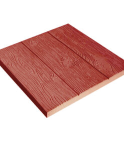 Тротуарная плитка 400Х400Х50 3 Доски Красный