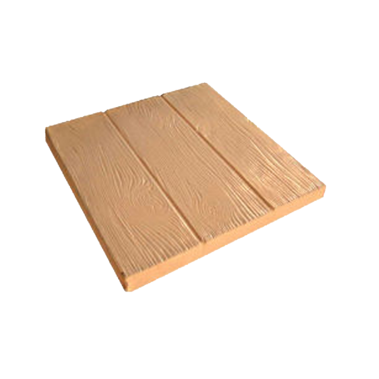 Тротуарная плитка 400Х400Х50 3 Доски Персиковый