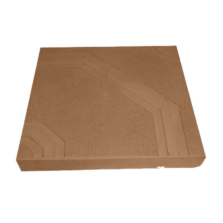 Тротуарная Плитка 400х400х50 Фреска Коричневый