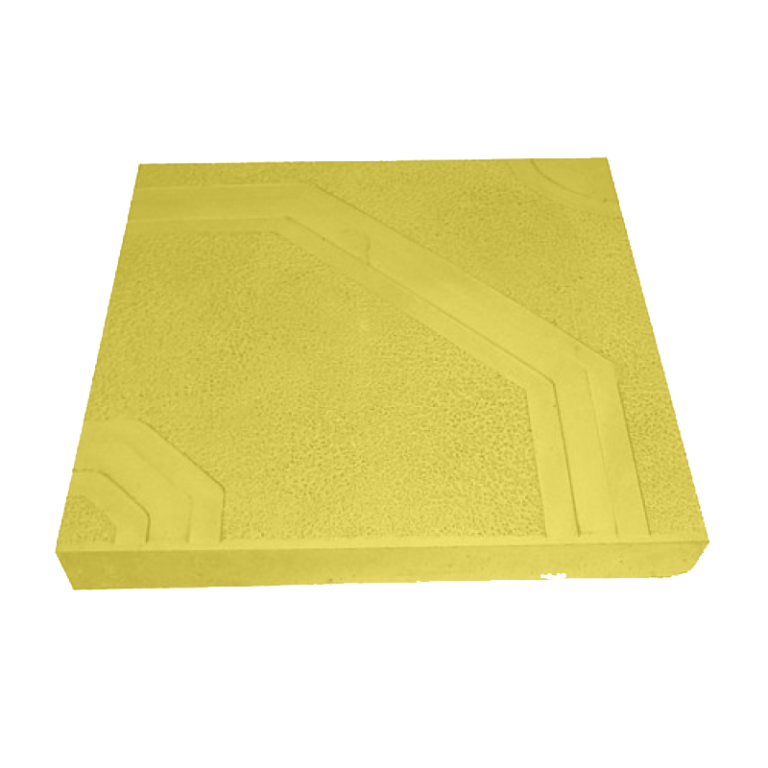 Тротуарная Плитка 400х400х50 Фреска Желтый