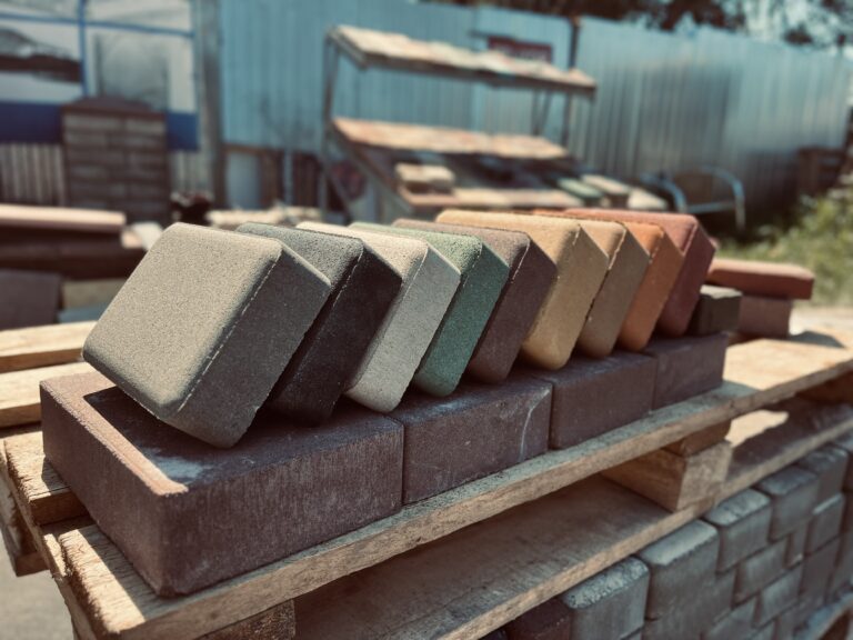 Тротуарная плитка (брусчатка) – старый город серая 60мм