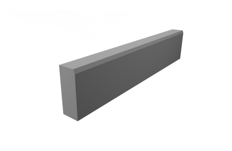 БОРДЮРНЫЙ КАМЕНЬ (ШОССЕЙНЫЙ) БР 100.30.18, B30 ГОСТ 6665-91