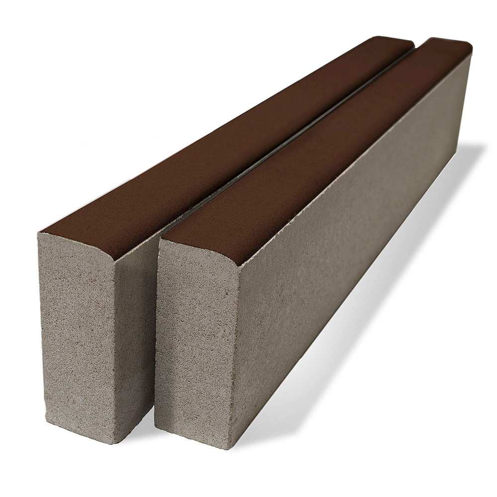 БОРДЮРНЫЙ КАМЕНЬ (САДОВЫЙ) БР 100.20.8, B22,5 (ТЯЖЕЛЫЙ БЕТОН)