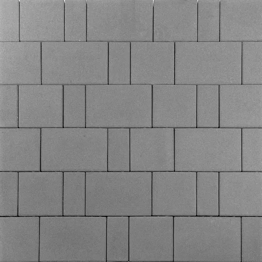 Тротуарная плитка  Новый Город 40мм Серый