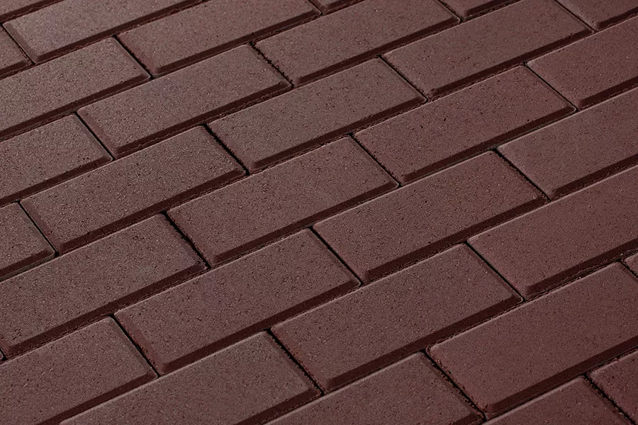 Брусчатка Прямоугольник (кирпич) 200х100х60 мм Красный