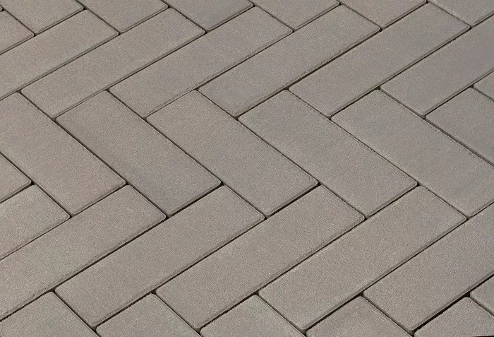 Тротуарная плитка  Паркет 240x80x60мм Серый