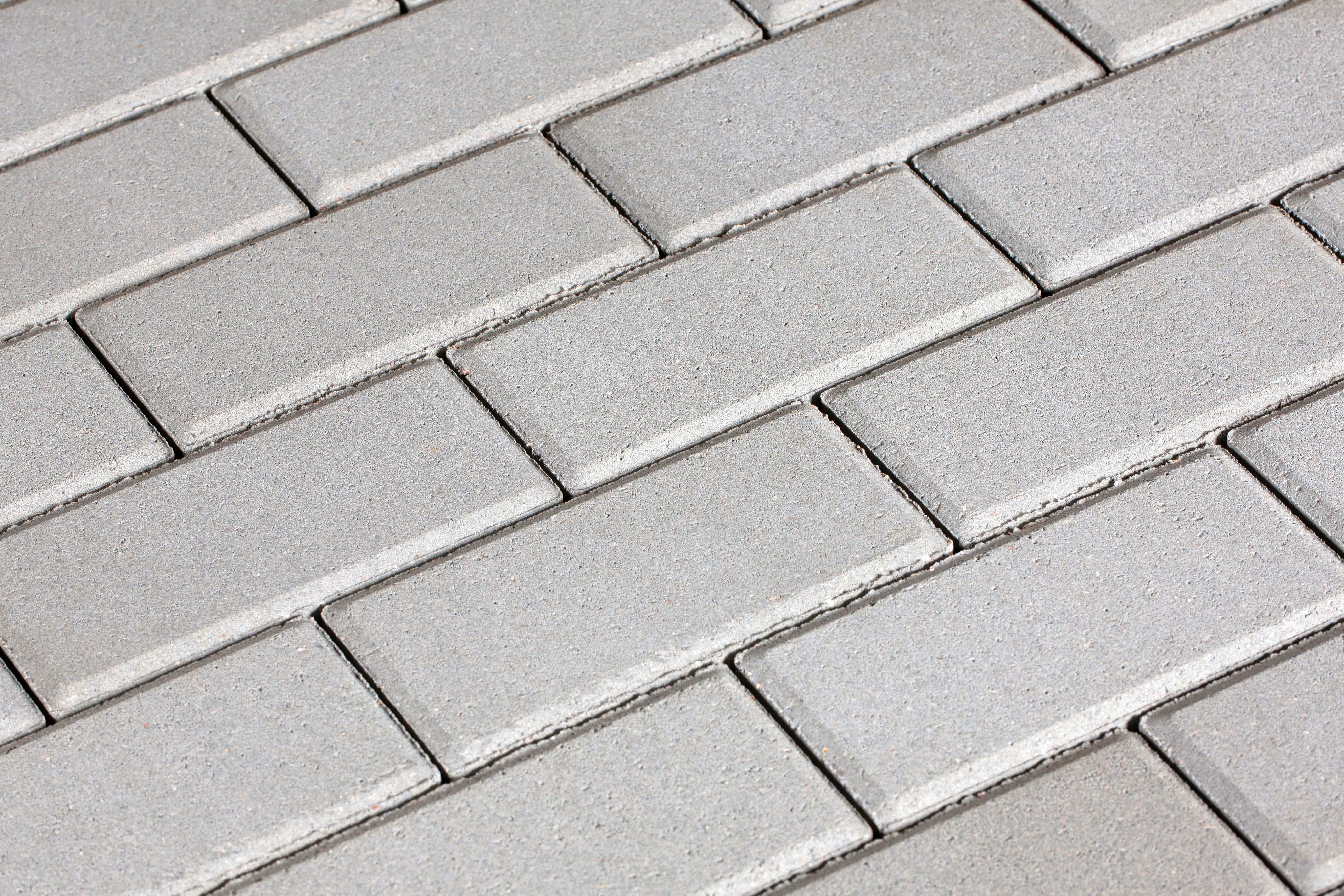 Брусчатка Прямоугольник (кирпич) 200х100х40 мм Белый