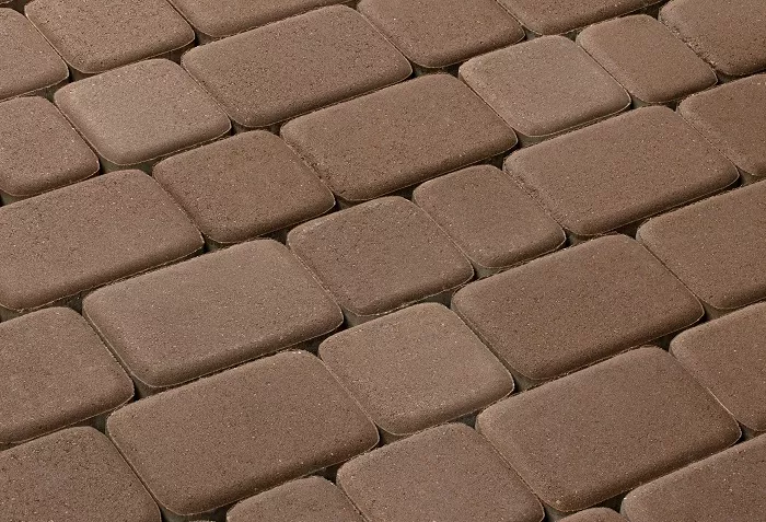Тротуарная плитка Классика 60 мм Коричневый