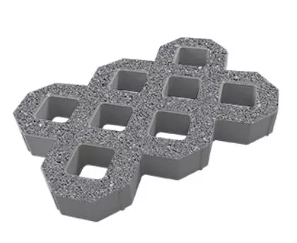 Газонная решетка (Экопарковка) Выбор 400х600х80 мм Серый